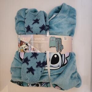 New with tags Disney Stitch 3 piece PJ set size 4-6